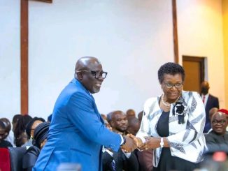 Gov Oborevwori Swears In New Head Of Service, Oseji