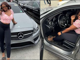 "I saved N200K daily to afford it" - Lady reacts to claims that a man bought car for her