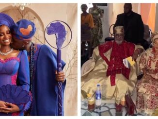 Iyabo Ojo and Daughter's traditional wedding