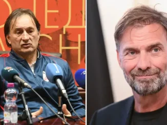Miroslav Tanjga and Jurgen Klopp