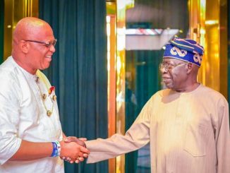 Governor Eno and Tinubu