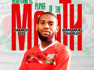NPFL: Charles wins Heartland’s Player of the Month award