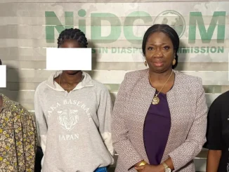 Nigerian girls rescued from sex trafficking in Ghana