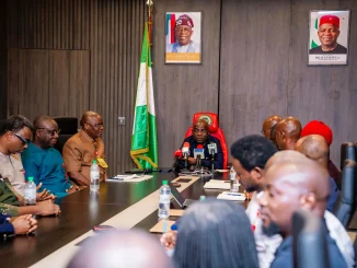 Otti expresses concern over stalled works on Nigeria Railways Umuahia-Enugu section