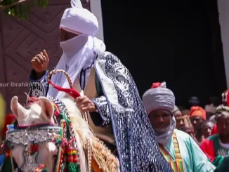 Breaking: Emir Sanusi Holds Sallah Durbar In Kano