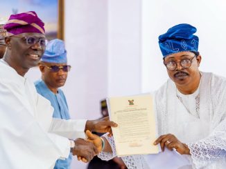 Sanwo-Olu Swears In New Chairman For Ayobo-Ipaja LCDA