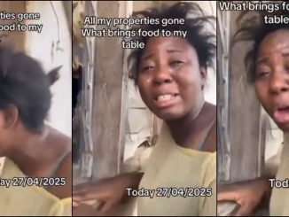 Tailor in tears as 4 of her sewing machines and clients' clothes are stolen