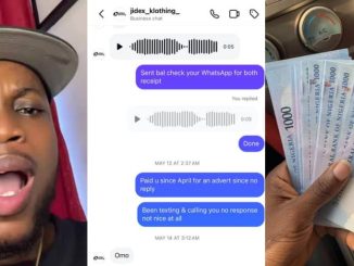Tiktoker faces backlash for failing to deliver ad job after being paid ₦220k