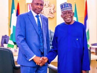 EFCC Chairman, Ola Olukoyede Visits Tinubu In Aso Rock (Photos)