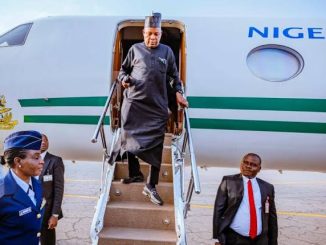 Shettima arrives