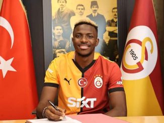 Turkish club, Galatasaray, have officially announced Super Eagles of Nigeria striker, Victor Osimhen as their new player earlier today, September 4, 2024.