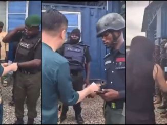 Viral video of Police officers collecting money from their Chinese bosses sparks criticism