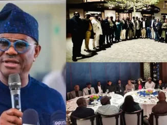 Wike hosts suspended Rivers lawmakers in UK