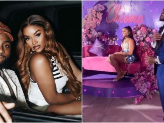 "You give me strength, life, wisdom” — Davido’s hails wife at 30th birthday party