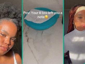 Lady Cries Out after Reading Letter that Younger Brother Who's Still in School Wrote to Her