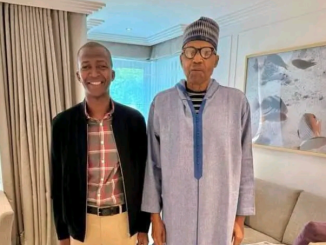 Former EFCC Chairman, Bawa Visits Buhari In London
