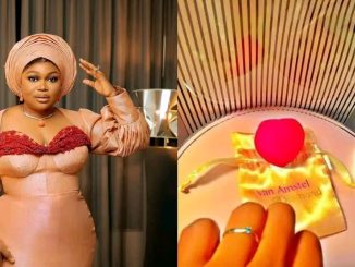 "Why I was mocked after posting my engagement ring online"- Ruth Kadiri