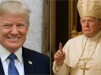 AI image of Trump dressed as pope after Pope Francis' death trends as American becomes new pope