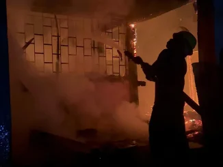 Properties worth millions of naira destroyed as fire ravage 2 residential buildings in Ibadan [PHOTOS] 