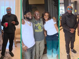 Isreal DMW Shares Fun Photos, Videos from Houston With Davido, Chioma, Netizens Remind Him of His Ex