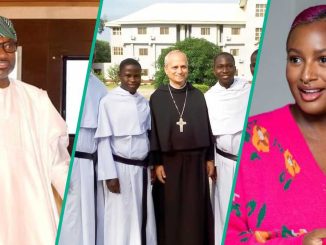 “Is Otedola a Catholic?” Reactions Trail Billionaire’s Message to Pope Leo XIV, Cuppy Responds
