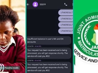UTME 2025 Score of Girl Who Was Among Top 3 in Class Goes Viral Online, People React to Photo