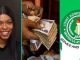 UTME 2025: Lady Rewards Sister With Cash After Seeing Her JAMB Score, Photo Trends Online
