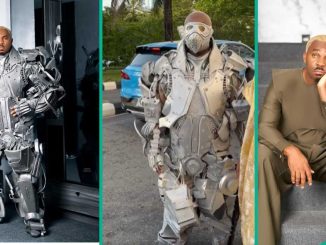 Drama at AMVCA 2025 as Pretty Mike Appears in Iron Man-Style Suit, Laments In Video: "I No Fit Pee"