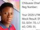 2025 JAMB Result: Art Student Who Scored 234 in UTME Mock Exam Falls To 160 in the Real Examination