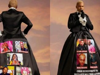 Ghanian stylist honors late Nollywood stars at AMVCA
