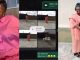 "I first fear, e sh0ck me sha" – Lady gets fl00ded with over 60 pictures of her mum's Sunday outfit on Mother's Day (WATCH)