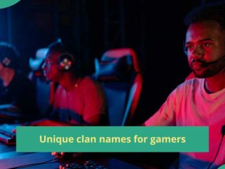 460+ unique clan names for you and your gamer friends to stand out
