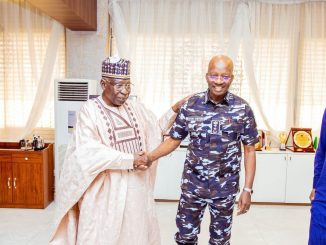 IGP Egbetokun Celebrates Ex-IGP Atta On His 88th Birthday
