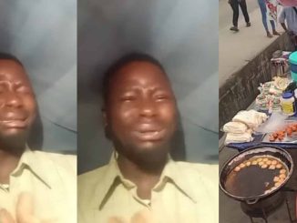 Roadside Akara seller cries out after Lagos govt reportedly seized his cooking utensils