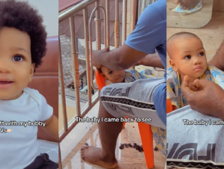 Mother Saddened After Her Husband Cut Her Little Boy's Hair (WATCH)
