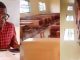 Lecturer teaches empty class, records video after students skip lecture