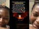 Lady bursts into tears after boyfriend passes away hours after she left his house