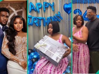 “Veekee James Didn’t Treat Femi Like Man”: X influencer Slams Fashion Designer Over Hubby’s Birthday