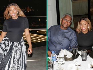 Nigerian Billionaires Femi Otedola and Aliko Dangote Dine With DJ Cuppy in Dubai, Photos Trend