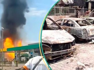 Driver, Pregnant Wife Escape as Explosion Rocks Port Harcourt Filling Station