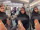 "First and business class sold out so my husband booked me 4 seats in economy instead" – Woman shows off (WATCH)