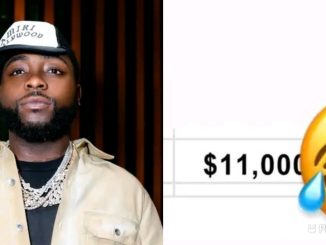Davido flaunts extravagant paycheck
