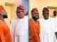 Davido Visits Senator Akpabio, Chiefpriest Says, “Get Close to People Who Look Like the Future”