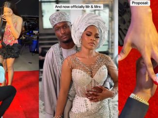 Lady ties the knot with man she met on Instagram months after he sent her a DM