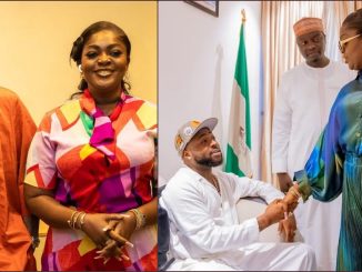 Davido, Eniola Badmus spotted together after years of strained friendship