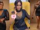 "Was a good try" – Lady rocks her mum's dress for her school's 'poise dinner' (WATCH)