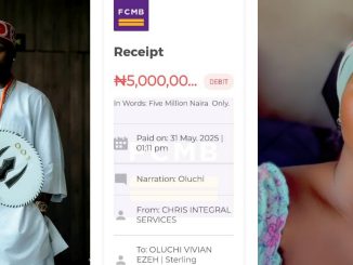 Davido gifts X user N5M