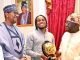 Ademola Lookman visits President Tinubu, presents CAF Player of the Year award