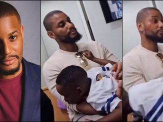 Alexx Ekubo spotted months after disappearing from social media