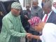Atiku Visits Aregbesola Ahead Of Ijesa Monarch's Coronation In Osun